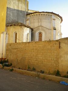 1887 l'arriere de l'eglise de misserghin 